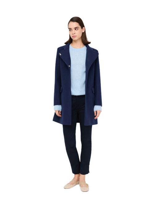 Cappotto in panno double BLU Liu Jo | MF5119J487393921